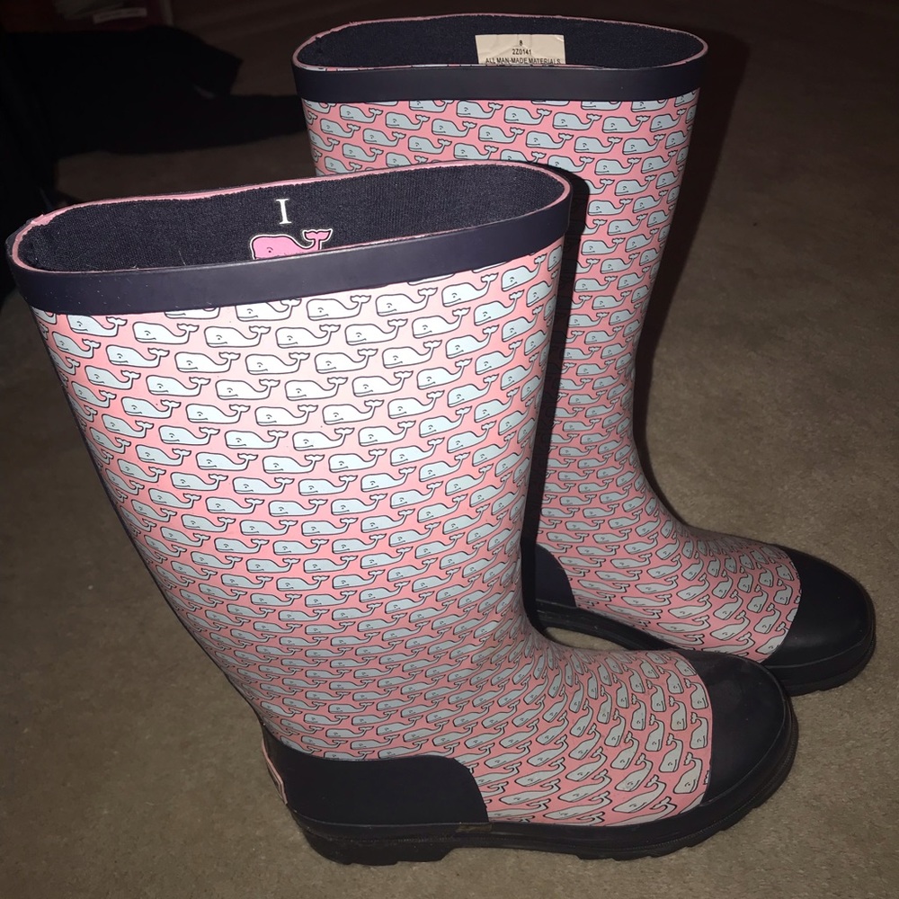 Vineyard vines rain boots